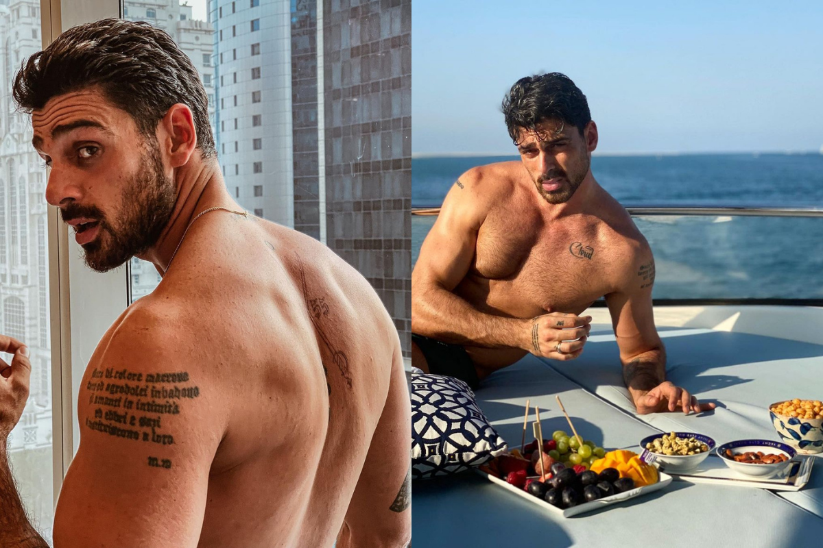 Michele Morrone dieta e exercícios