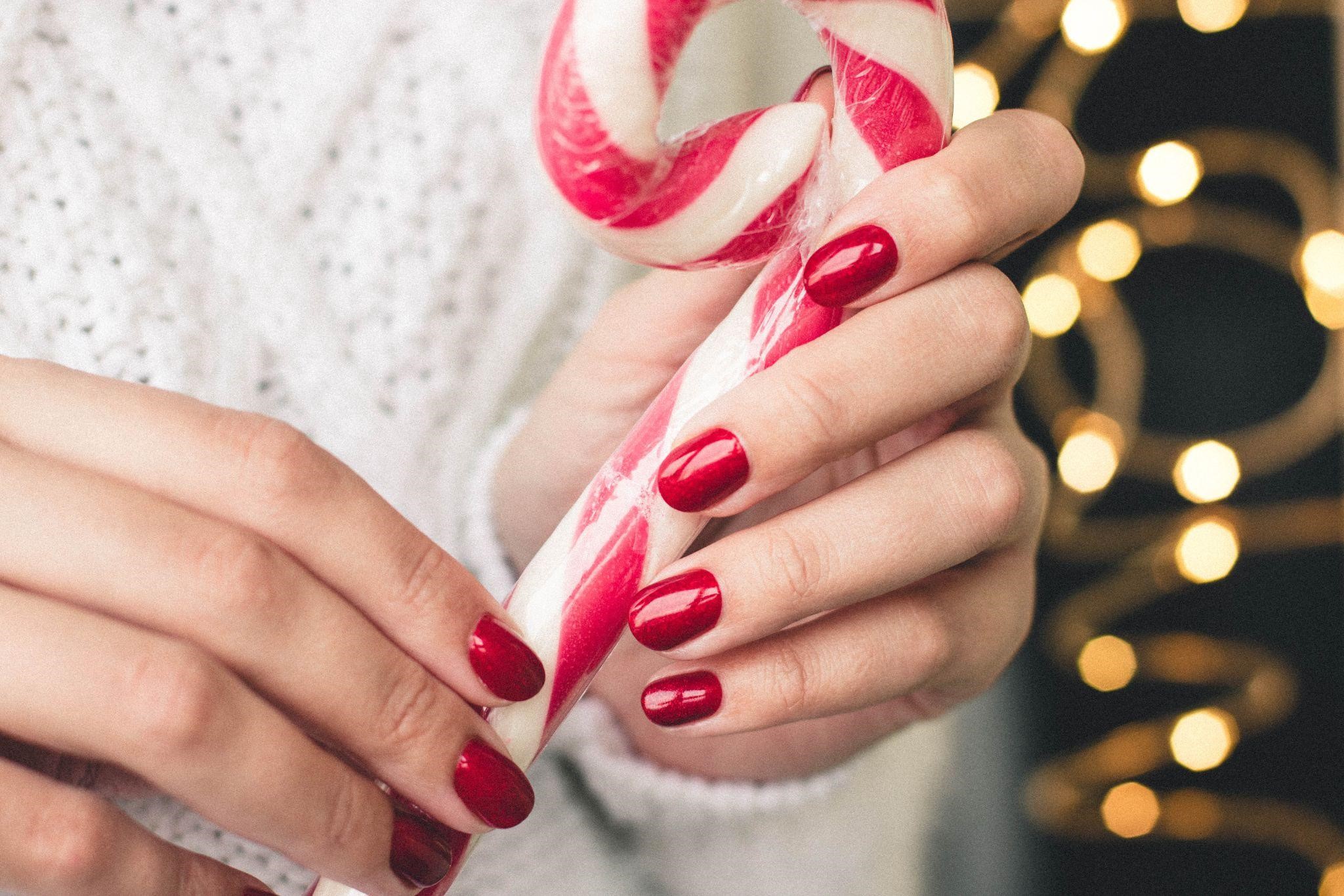 Unhas de Natal