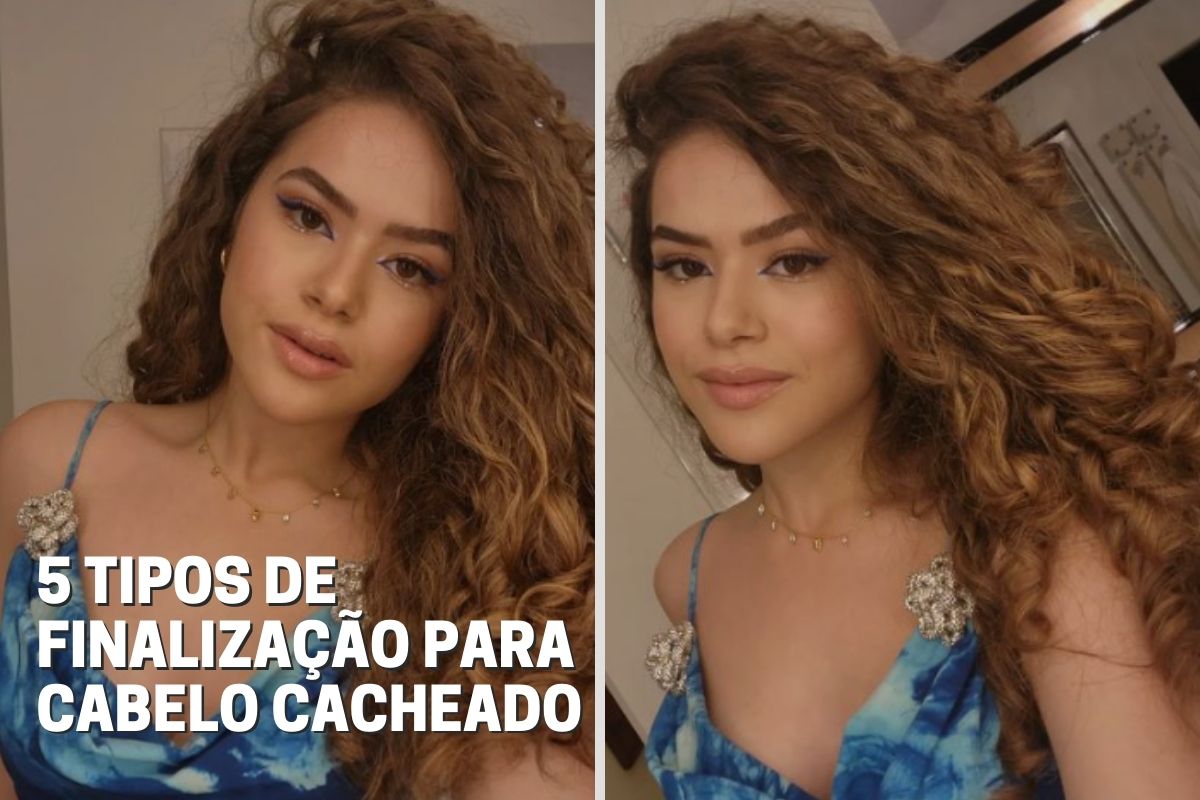 Finalização para cabelo cacheado - crespo - ondulado - fitagem Finalização para cabelo cacheado - crespo - ondulado - fitagem