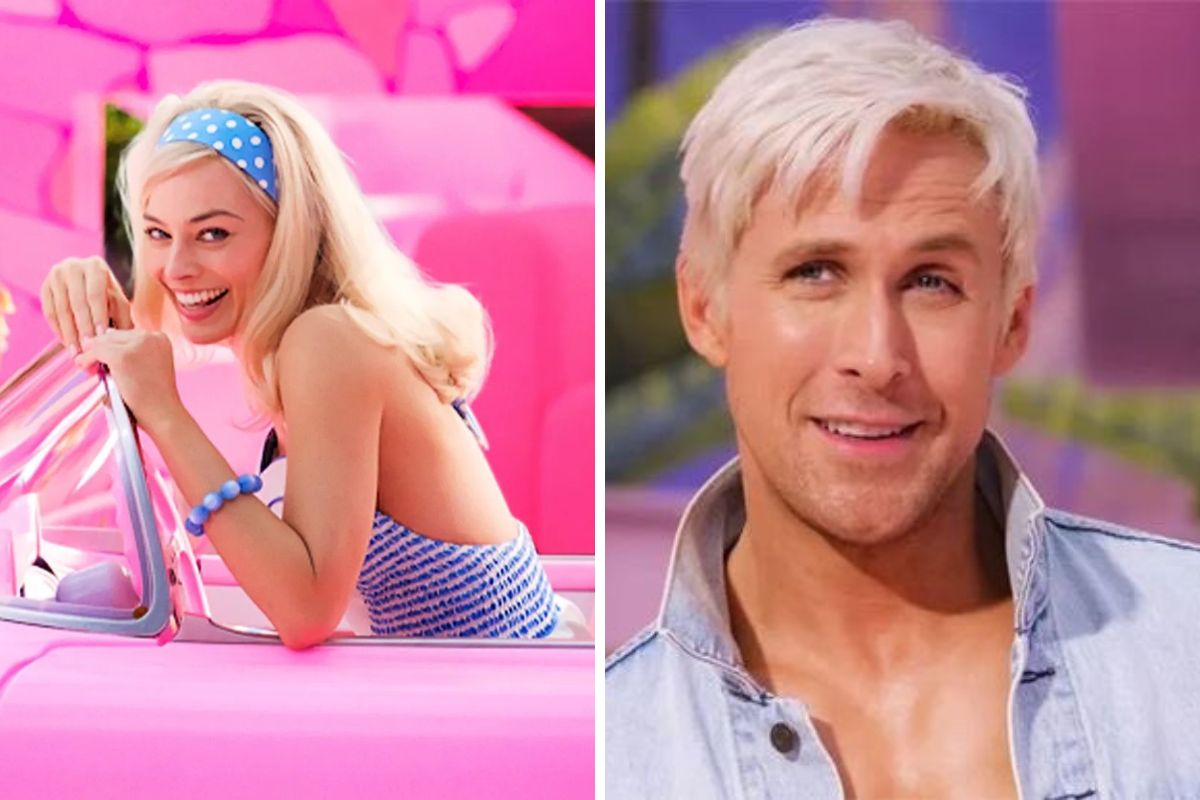 live action barbie 2023 - margot robbie e ryan reynolds