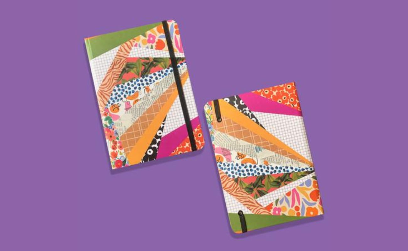 Caderno artesanal de capa dura, sem pauta, lombada quadrada, caderno capa dura artesanal