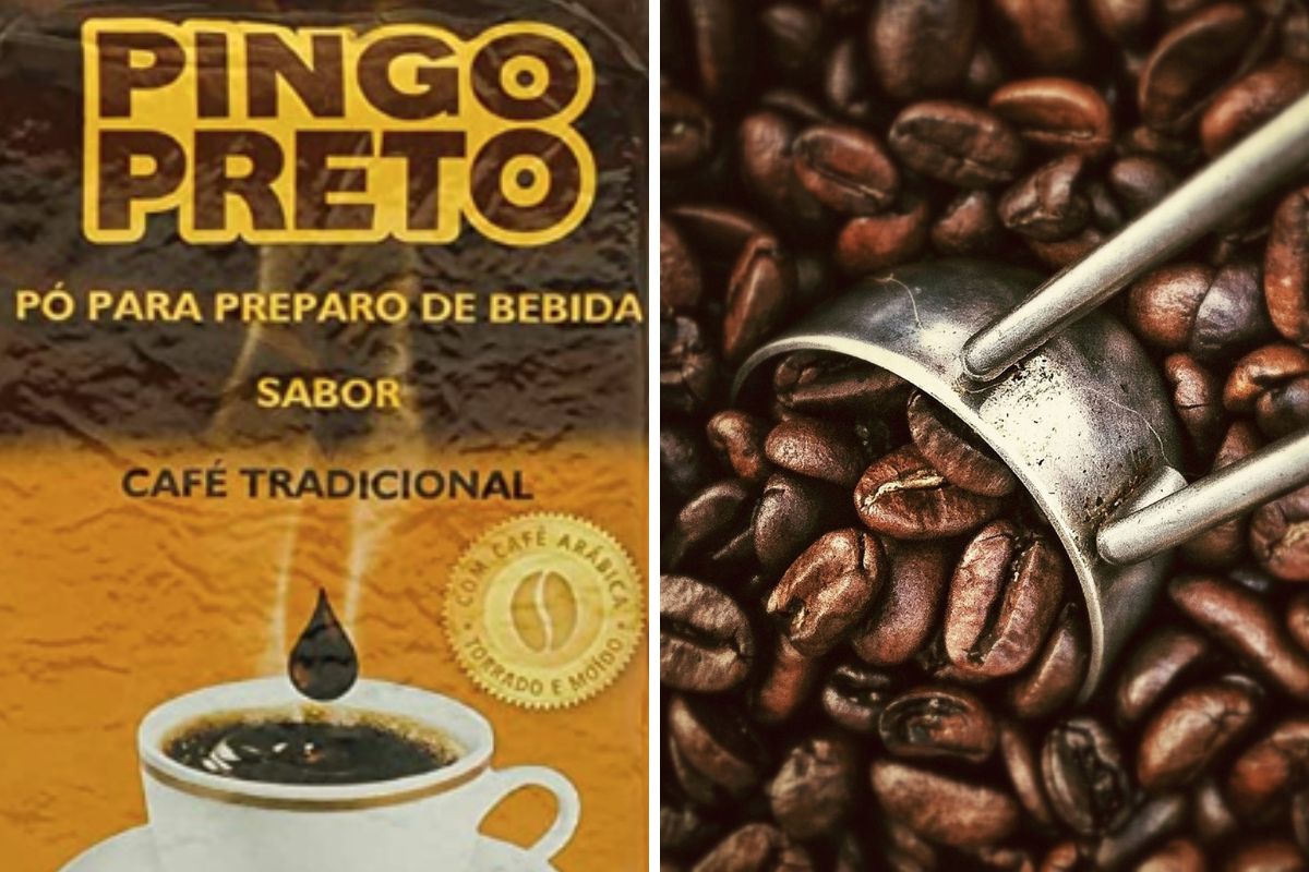 Café Fake - Pingo Preto