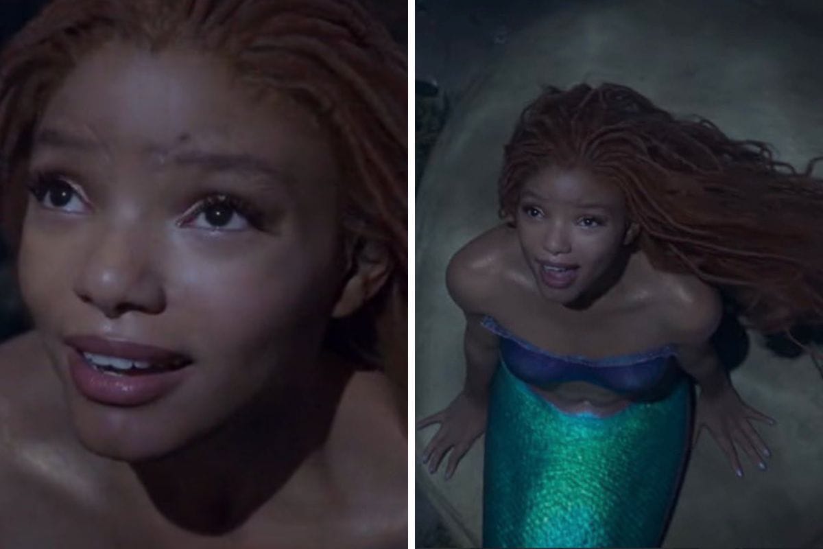 A Pequena Sereia trailer - Halle Bailey