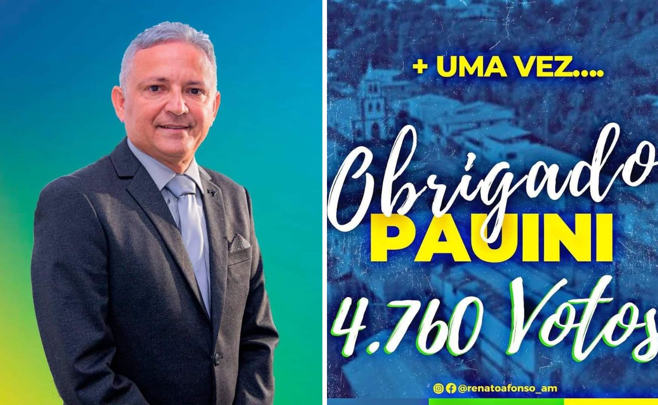 Renato Afonso fala sobre reeleição de Wilson Lima, Pauini