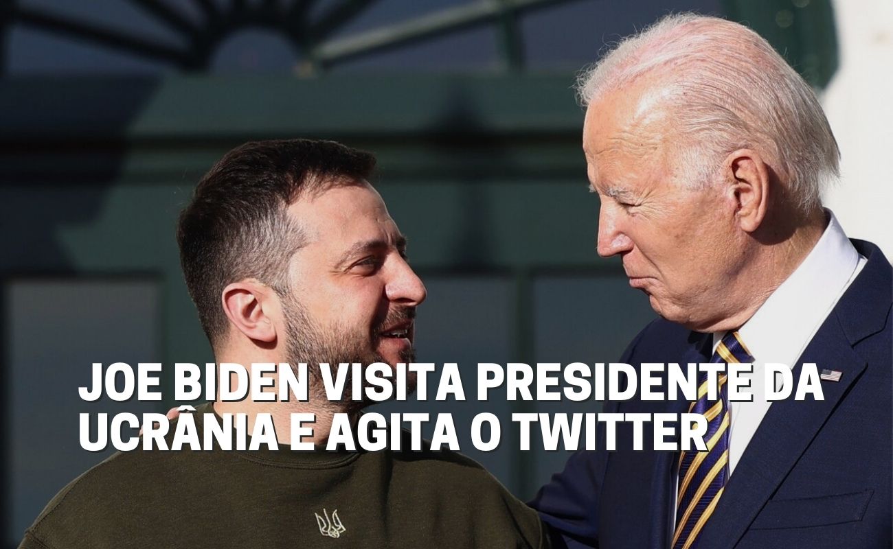 Joe-Biden-Ucrania-Volodymyr-Zelensky Joe Biden visita a Ucrânia. Na foto, Joe Biden, presidente dos Estados Unidos, e Volodymyr Zelensky, presidente da Ucrânia